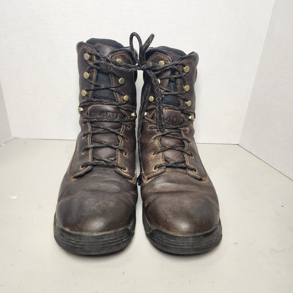 Danner Caliper 8" Brown 400G Mens 10.5D Waterproof Insulated Work Boots 19458